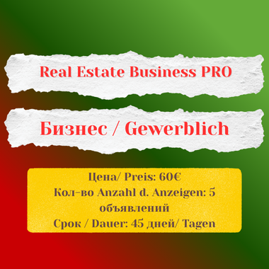 Real Estate Business PRO