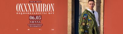 Oxxxymiron Tour 2026 «Национальность: нет». Вена