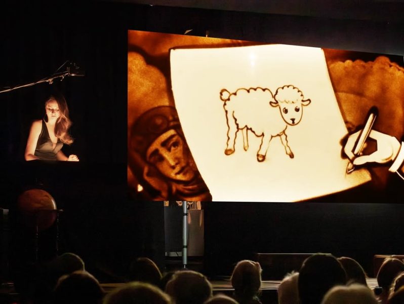 Песочная сказка "Маленький Принц" /Sandkunst // Ирина Титова