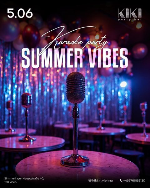 Караоке вечеринка "Sommer vibes" 05.06.26