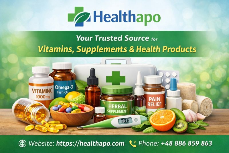 Healthapo – товары для здоровья, витамины и добавки для ежедневного ухода
